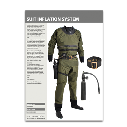 0.4L Suit Inflation System Datasheet